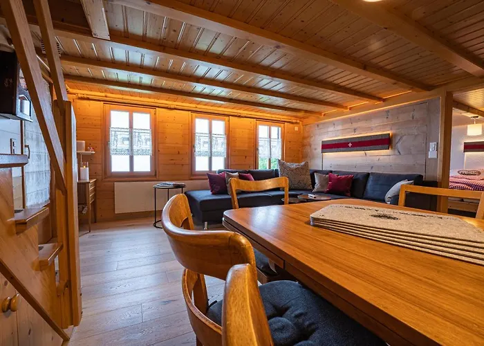 Chalet Roesi - Ferienwohnung Mit Hot Pot & Bergsicht Apartment *