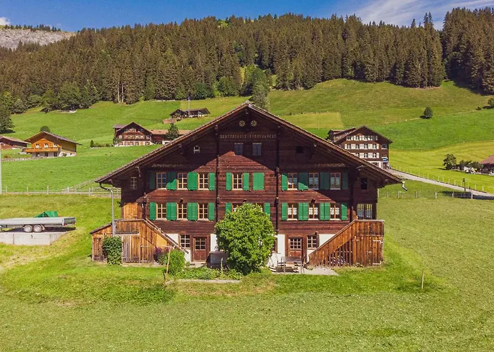 Apartment Chalet Roesi - Ferienwohnung Mit Hot Pot & Bergsicht