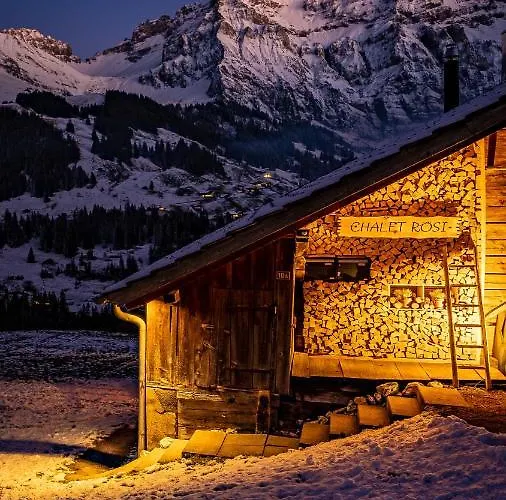 Chalet Roesi - Ferienwohnung Mit Hot Pot & Bergsicht ادلبودن
