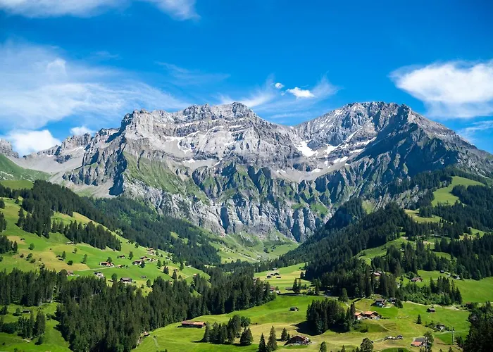 شقة Chalet Roesi - Ferienwohnung Mit Hot Pot & Bergsicht *